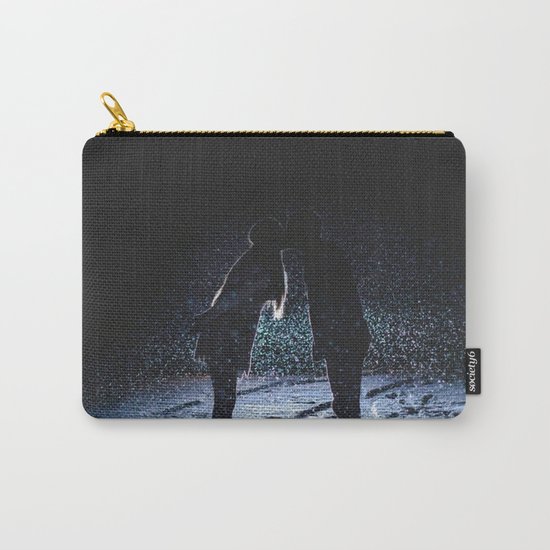 Valentine's Day Love Kiss ( Couple Valentine Gift / Girlfriend Gifts ) Carry-All Pouch