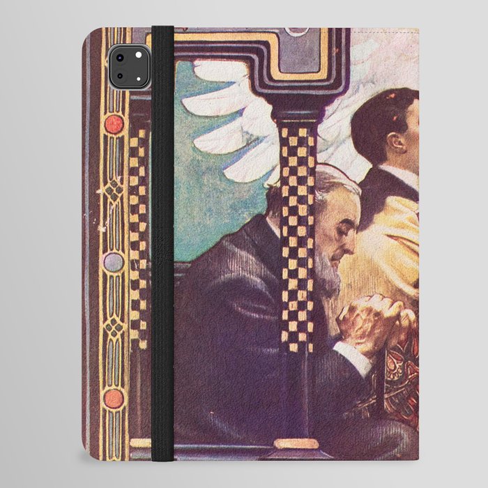 Vintage Thanksgiving success art iPad Folio Case