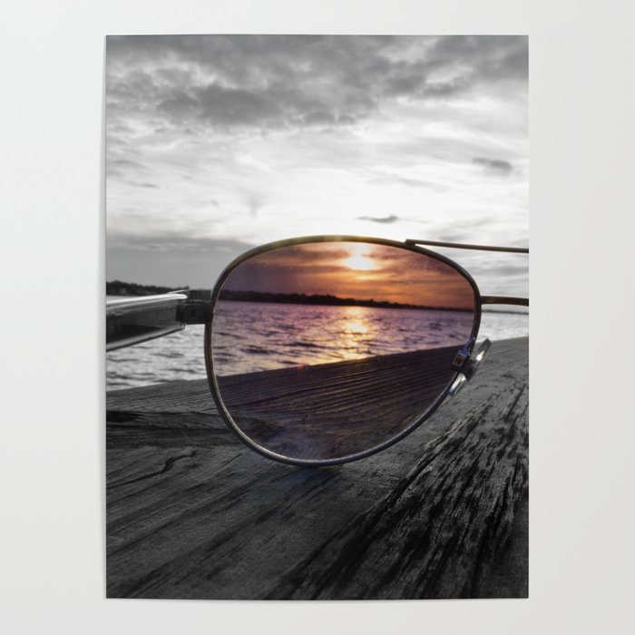 Sunset Perspective Poster