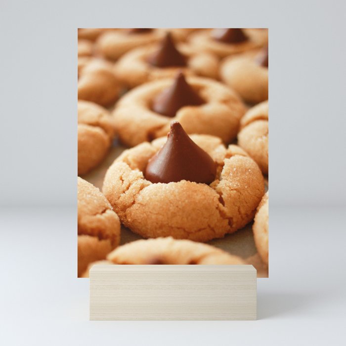 Peanut Butter Chocolate Chip Cookies Mini Art Print