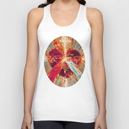 Sacred love III Tank Top | Heart, Radiant, Powerful, Shiny, Christ, Universe, Energy, Oil, Sparkly, Rays 