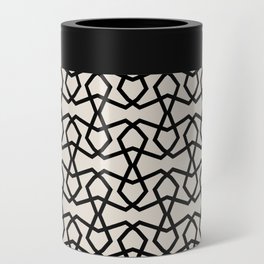 Black and Beige Tessellation Line Pattern 36 Pairs DE 2022 Popular Color Crisp Muslin DE6212 Can Cooler