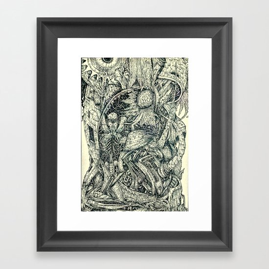 Hantu Framed Art Print