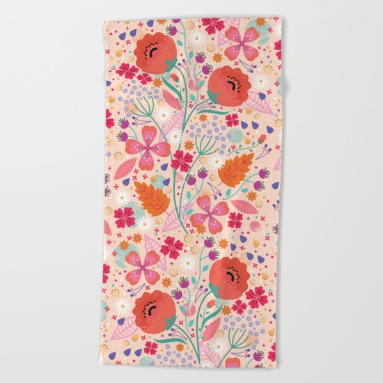 Spring Beach Towel