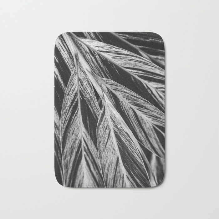 Striped Leaves  |  The Houseplant Collection Bath Mat