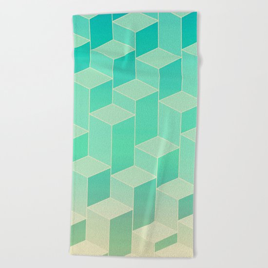 UpsideDown IV Beach Towel