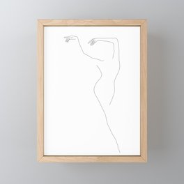 Movement illustration - Raine Framed Mini Art Print