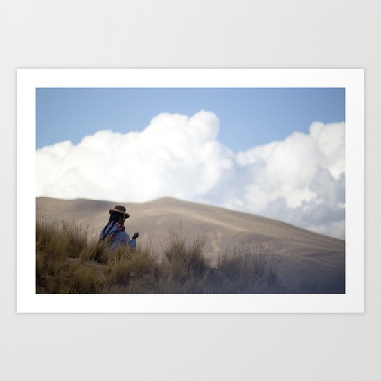 Peruvian Countryside Art Print
