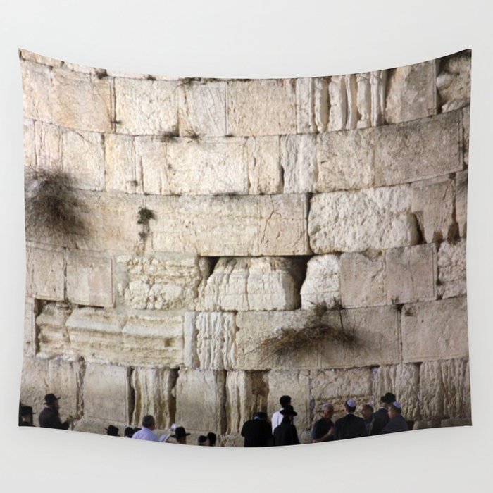 Jerusalem - The Western Wall - Kotel #4 Wall Tapestry