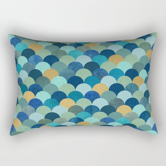 Ocean Pebbles Rectangular Pillow