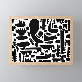African Framed Mini Art Print