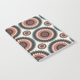 Colourful mandala,boho pattern  Notebook