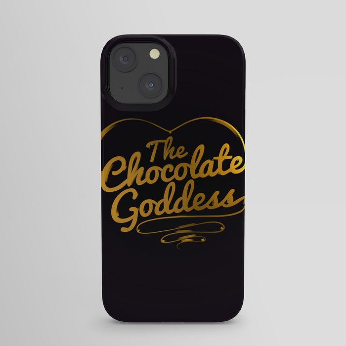 The Chocolate Goddess Pendant iPhone Case