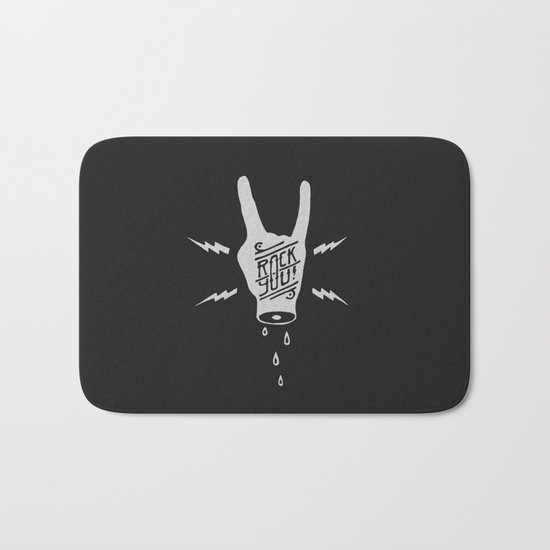 rock you Bath Mat