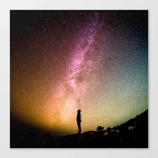 Under the sky Canvas Print