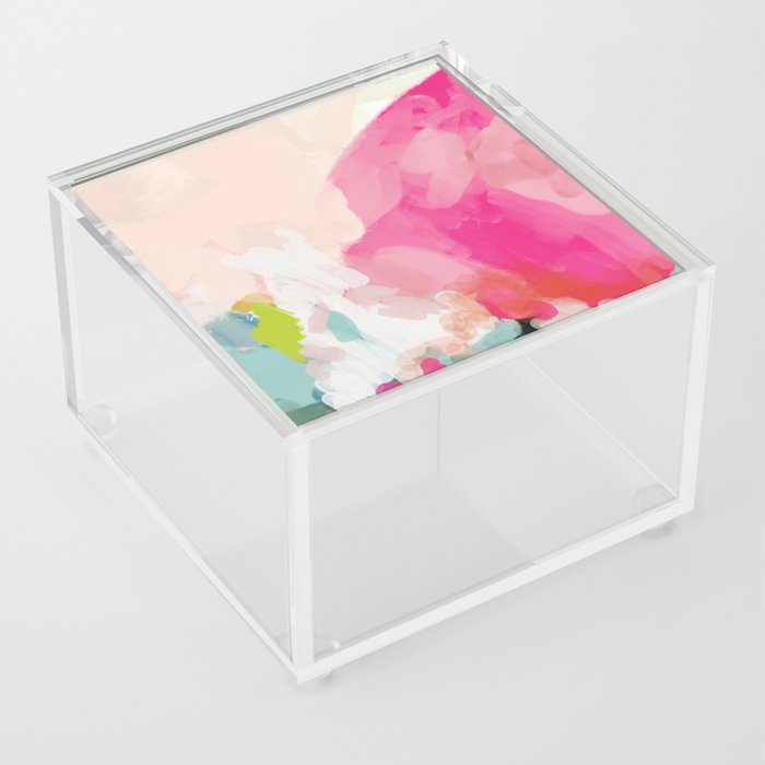 pink sky Acrylic Box