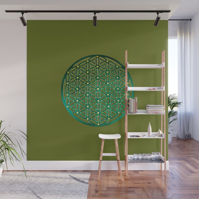 Flower Of Life Wall Decor Wall Mural