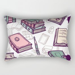 Book pattern Rectangular Pillow