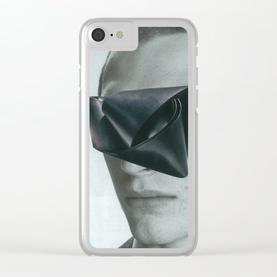 Slave to the wage Clear iPhone Case