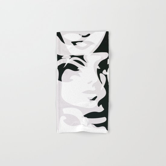 Hidden Faces Hand & Bath Towel