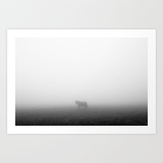 Tranquillity sea Art Print