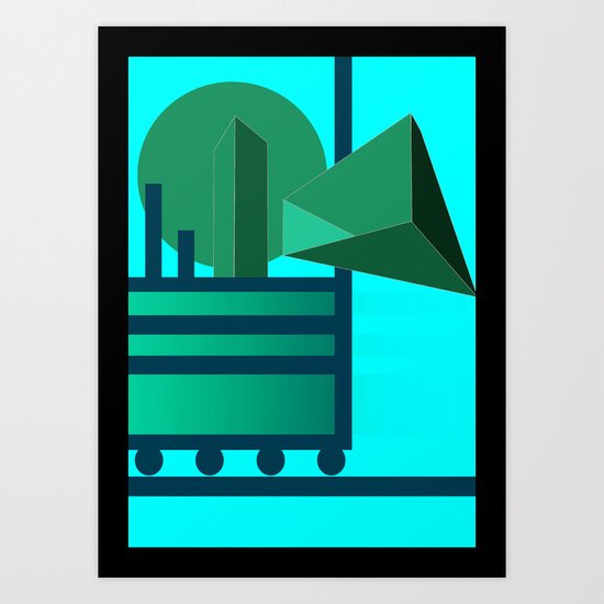 No more running Art Print