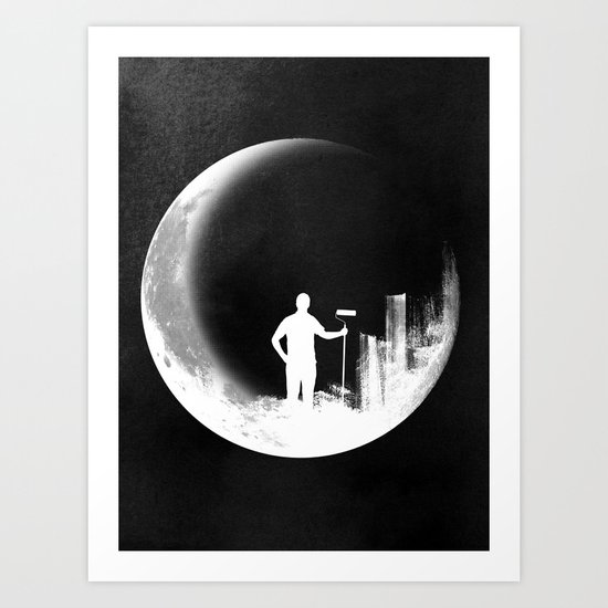 Lunar Theory Art Print