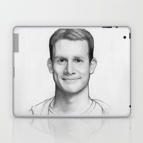 Daniel Tosh Portrait Laptop & iPad Skin