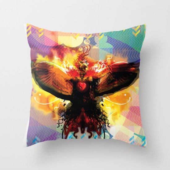 My Love For You Is On Fire Throw Pillow
