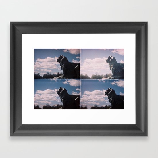 Lion Framed Art Print
