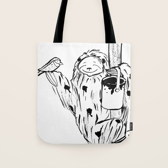 Sloth Tote Bag