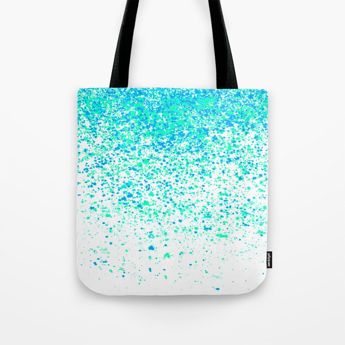 sparkling mint Tote Bag by Bunny Noir | Society6