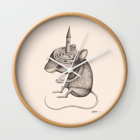 'Lost In My Mind' Wall Clock