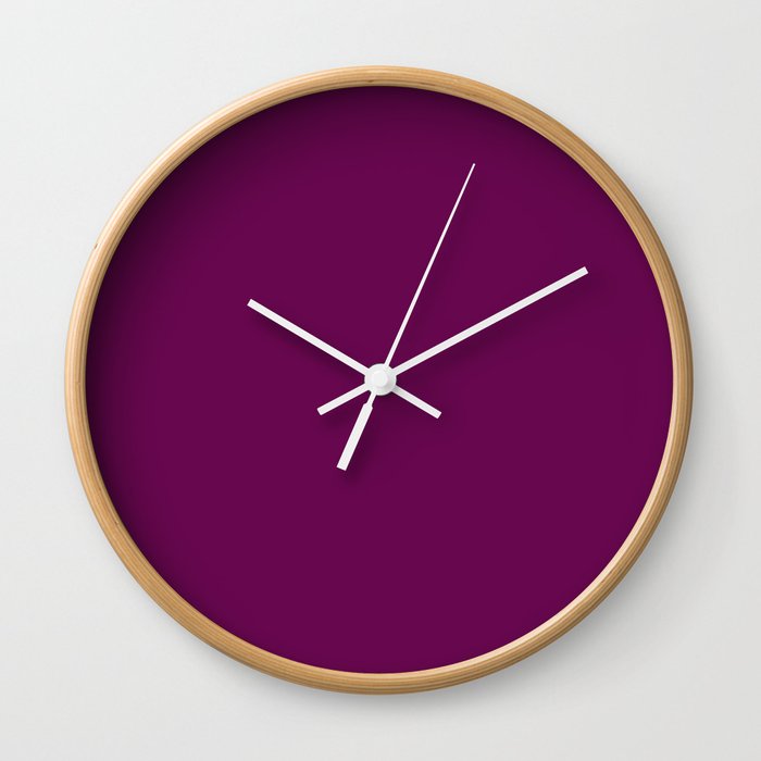 Boysenberry Wall Clock