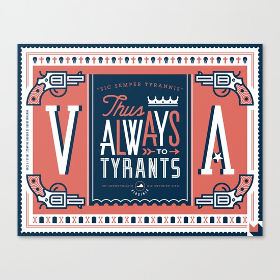 Virginia Canvas Print