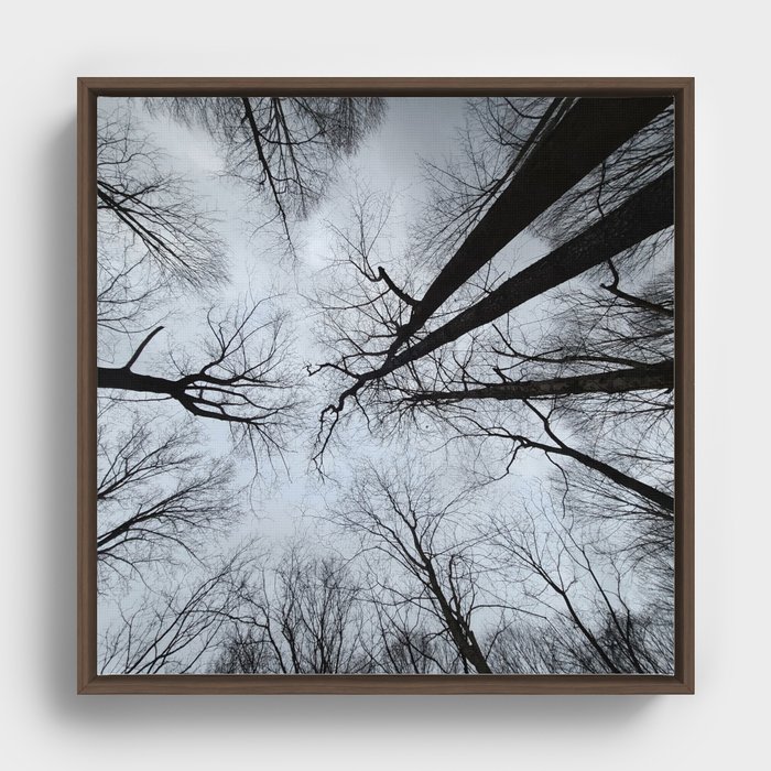 Tree Charm Framed Canvas