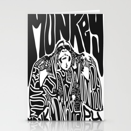 Monkey Stationery Cards