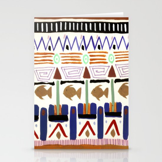 Pattern 004 Stationery Cards