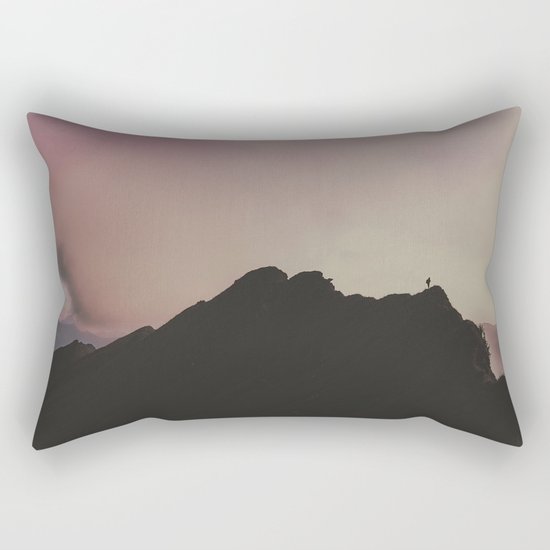 Ring of Sunsets - landscape photography Rectangular Pillow