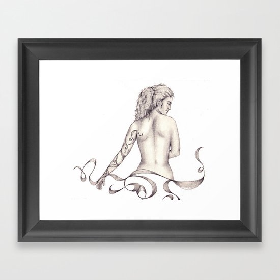 Essence of Ink Framed Art Print
