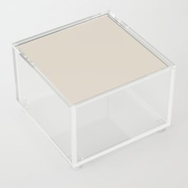 Soft Neutral Warm Gray Greige Solid Color Pairs PPG Cool Concrete PPG1023-2 - All One Single Shade Acrylic Box