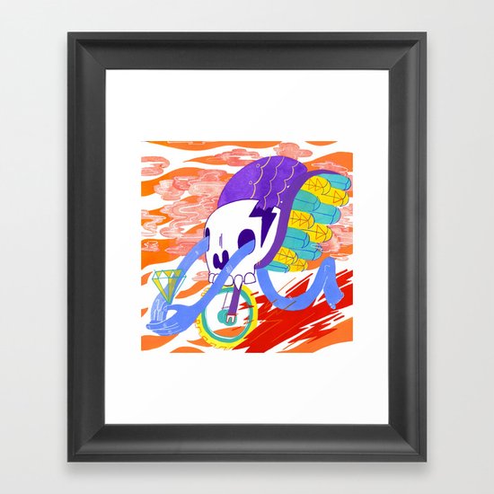 With You I See Clearly Framed Art Print