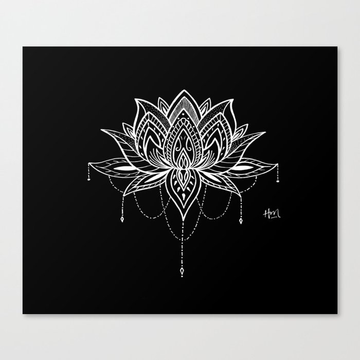 Lotus Love Canvas Print