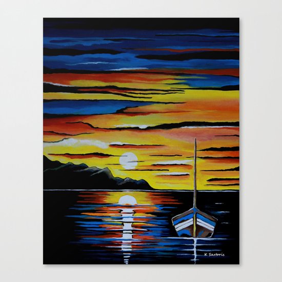 Escape To The Sea Canvas Print