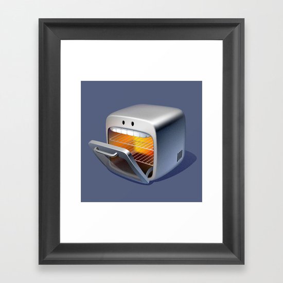 Oven Framed Art Print