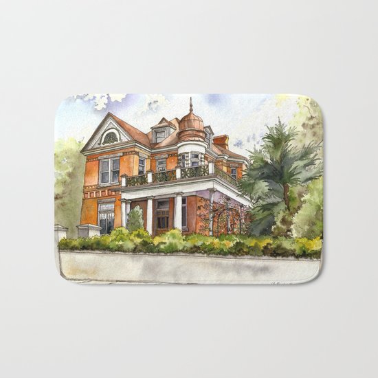 Stately Manor House Bath Mat