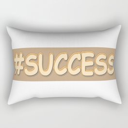 "#SUCCESS" Cute Design. Buy Now Rectangular Pillow