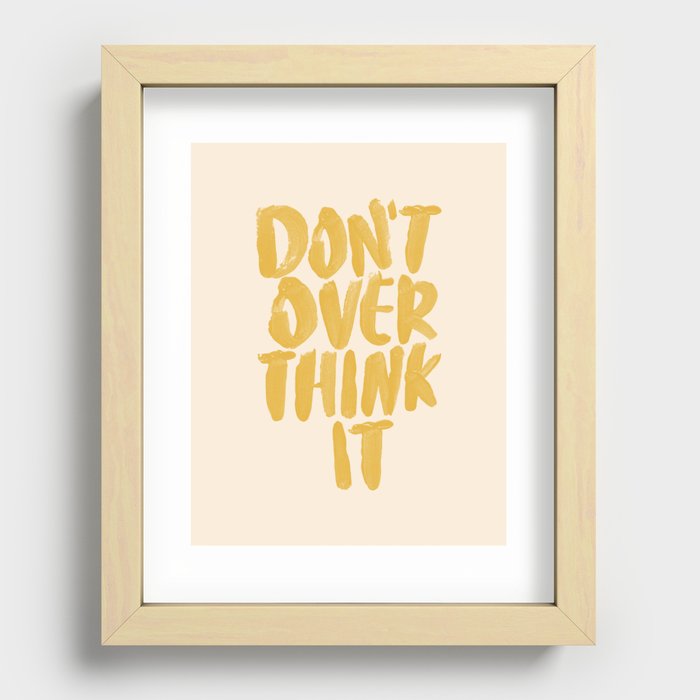 Recessed Framed Print