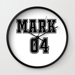 GOT 7 MARK TUAN Wall Clock | Music, Typography, Digital, People 