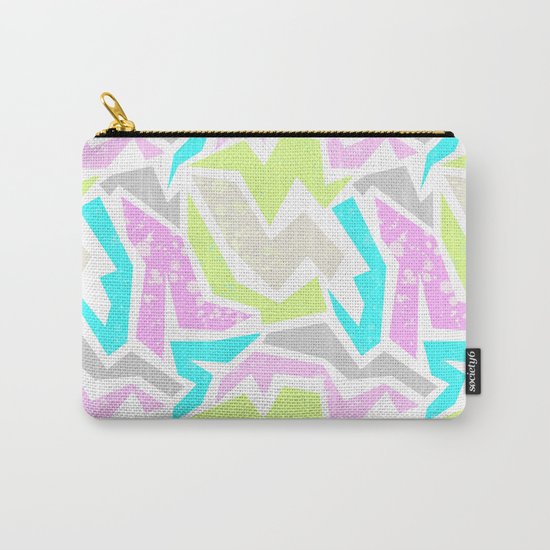 Abstract painting in pastel shades . Carry-All Pouch
